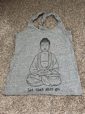 District Soft Grey Tee with Tag Detail